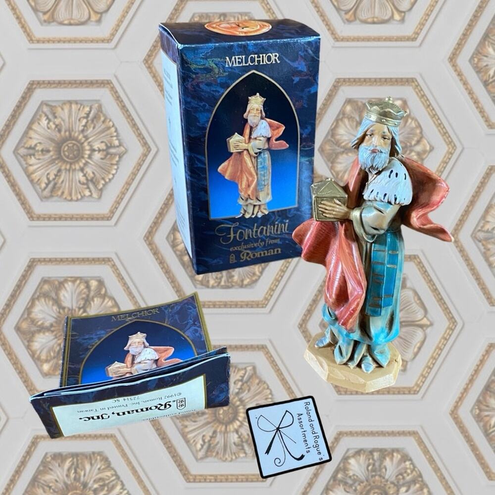 Fontanini Roman Inc 1992 72514 Melchior Figurine